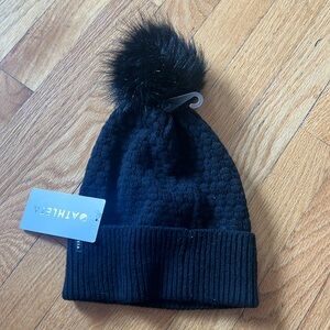 Athleta black, women’s winter hat